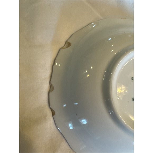 Vtg 6 Vogue Dinnerware Washington Colonial USA Canonsburg 22K Gold 5" Bowls - Picture 7 of 9